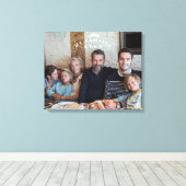 Aangepaste foto MI Familia Canvas Afdruk (Insitu (Houten vloer))