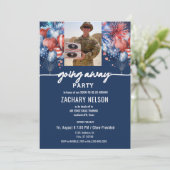 Aangepaste foto Militaire afscheidsfeest (Staand voorkant)