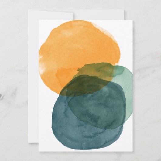 Aangepaste foto Modern Abstract trendy Afstuderen Aankondiging (Achterkant)