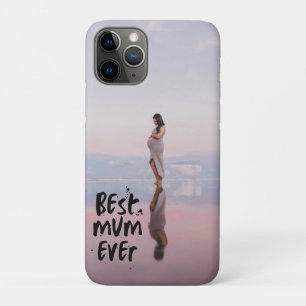 Aangepaste foto Modern Beste moeder ooit iPhone 11 Pro Hoesje