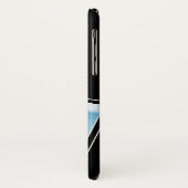 Aangepaste foto Modern Black Pet Dog Case-Mate iPhone Case (Achterkant/links)