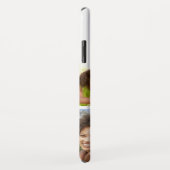 Aangepaste foto Modern Family Collage Trendy White Case-Mate iPhone Case (Achterkant/rechts)