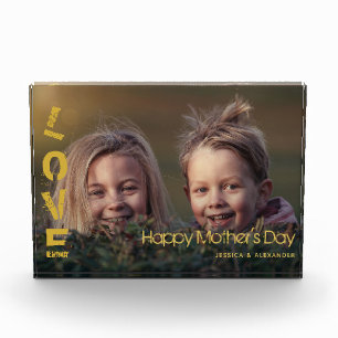 Aangepaste foto Modern Happy Mothers Day Photo Blo