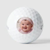 Aangepaste foto Moderne gepersonaliseerde golfbal Golfballen (Voorkant)