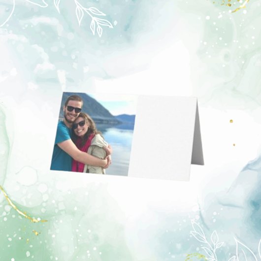 Aangepaste foto Moderne ontspannen bruiloft