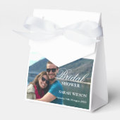 Aangepaste foto Moderne ontspannen bruiloft Bedankdoosjes (Voorkant Zijde)