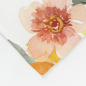 Aangepaste foto-Moederdag op maat Fleece Deken (Hoek)