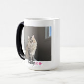 Aangepaste Foto Mok, Gepersonaliseerde Tekst, Foto Magische Mok (Voorkant links)