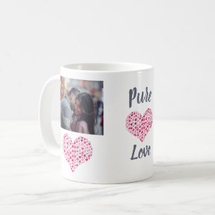Aangepaste foto-Mok voor het kopiëren van hart- e Koffiemok