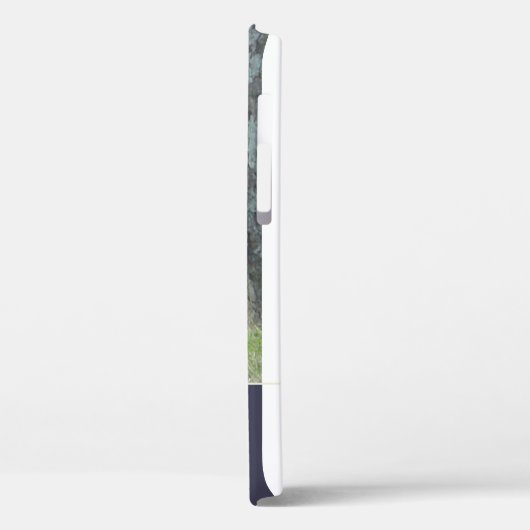 Aangepaste foto Monogram Stijlvol Initiaal Chique Case-Mate iPhone Case (Achterkant / Links)