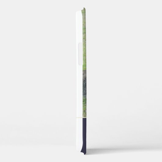 Aangepaste foto Monogram Stijlvol Initiaal Chique  Case-Mate iPhone Case (Achterkant / Rechts)