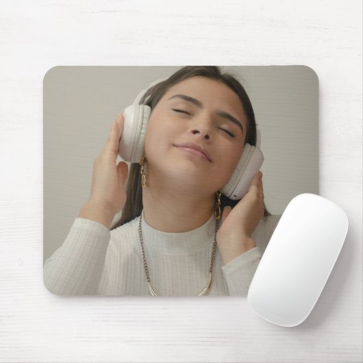 Aangepaste foto muismat (Met muis)