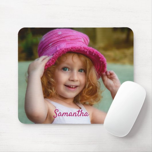 Aangepaste foto muismat (Met muis)