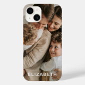 Aangepaste foto-naam Case-Mate iPhone case (Achterkant)