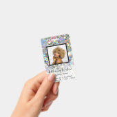 Aangepaste foto Naam Holographic Glitter Personeel Badge (Handheld)