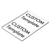 Aangepaste foto Notitieboek 80 pagina's 6,5" x 8,7 (Linkerzijde)