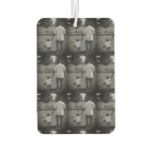 Aangepaste foto nummer één vader opa oom luchtverfrisser (Achterkant)