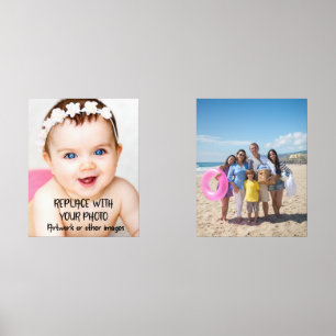 Aangepaste foto of kunstwerk muurkunst sets