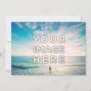 Aangepaste foto of Logo Kaarten