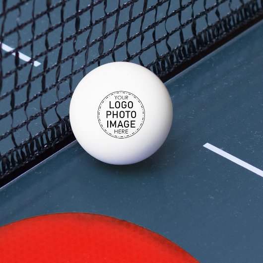 Aangepaste foto of Logo Pingpongballen