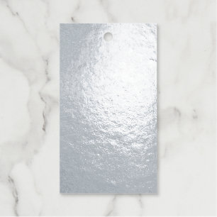 Aangepaste foto of vaste zilver naar en van cadeaulabels