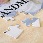 Aangepaste foto op opa en opa legpuzzel (Zijkant)