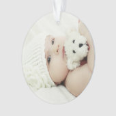 Aangepaste foto ornament (voorkant)