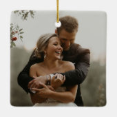 Aangepaste foto Ornament Dubbelzijdig, Kerstmis fo (Achterkant)