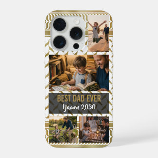 Aangepaste foto Palestijnse Keffiyeh Goud iPhone 15 Pro Hoesje