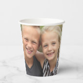 aangepaste foto papieren bekers (Achterkant)