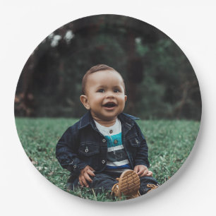 Aangepaste foto papieren bordje