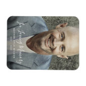 Aangepaste foto Persoonlijke Memorial Tribution Fu Magneet (Horizontaal)