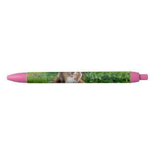 Aangepaste foto Pet Dog Zwarte Inkt Pen