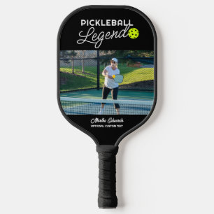 Aangepaste foto Pickleball Legend gepersonaliseerd Paddle