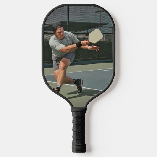 Aangepaste foto Pickleball Paddle met Monogram (Voorkant)