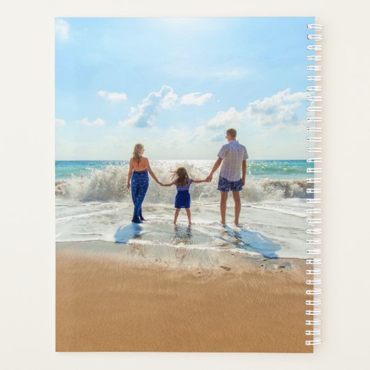 Aangepaste foto planner tekst - Ik hou van mijn fa (Achterkant)