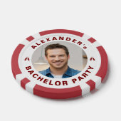 Aangepaste foto poker chips (Enkel)