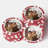 Aangepaste foto poker chips (Opstapeling)