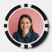 Aangepaste Foto Poker Chips (Voorkant)