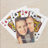 Aangepaste foto pokerkaarten