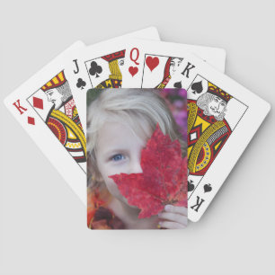Aangepaste foto pokerkaarten