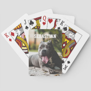 Aangepaste foto pokerkaarten