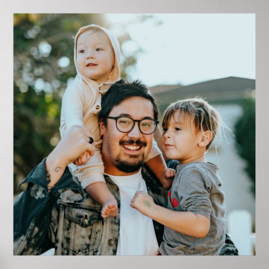 Aangepaste foto poster (Voorkant)