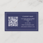 Aangepaste Foto QR Code Visitekaartje (Achterkant)