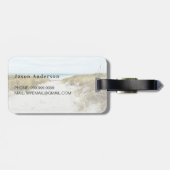 Aangepaste foto reisvakantie bagagelabel (Achterkant horizontaal)