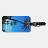 Aangepaste foto reizen vakantie bagagelabel (Voorkant horizontaal)