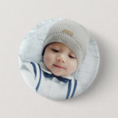 Aangepaste foto ronde button 5,7 cm (Voorkant)