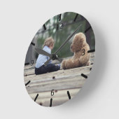 Aangepaste foto ronde klok (Hoek)