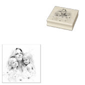 Aangepaste foto rubber stempel (Gestempeld)