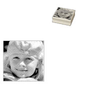Aangepaste foto rubberen stempel (Gestempeld)